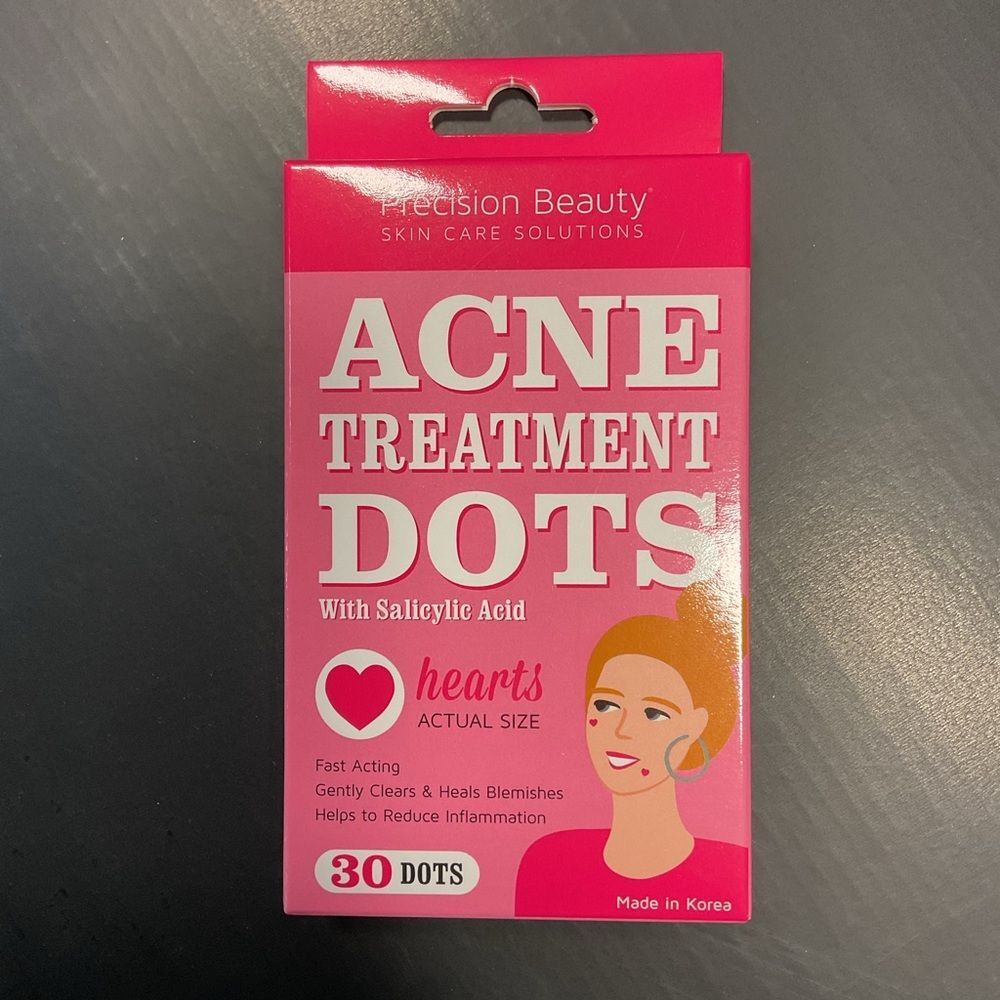 Precision Beauty Acne Treatment Dots - Pink Hearts